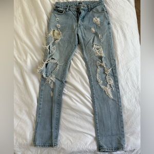 Men’s BDG Urban Outfitters Ripped Blue Jeans